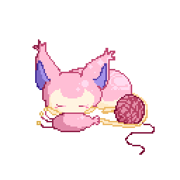 sleepy skitty